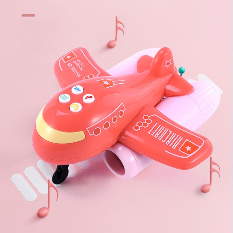 Children Telescope Toy Early Education Portable Binocular Outdoor Magnifying Glass(Red)