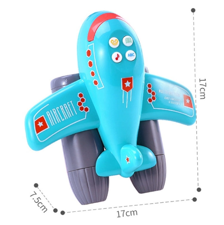 Children Telescope Toy Early Education Portable Binocular Outdoor Magnifying Glass(Red)
