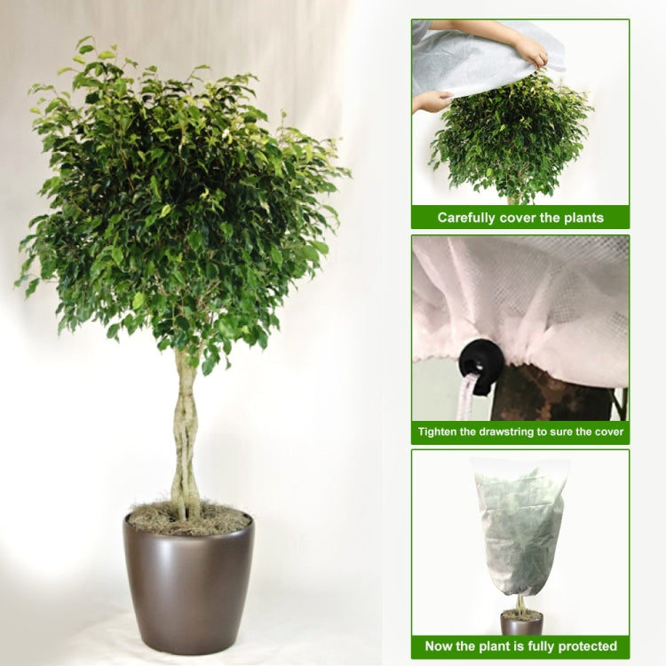2 PCS Winter Plant Antifreeze Cold Protective Cover Non-Woven Tree Nursery Cover Tree Bag, Specification: 120x180cm