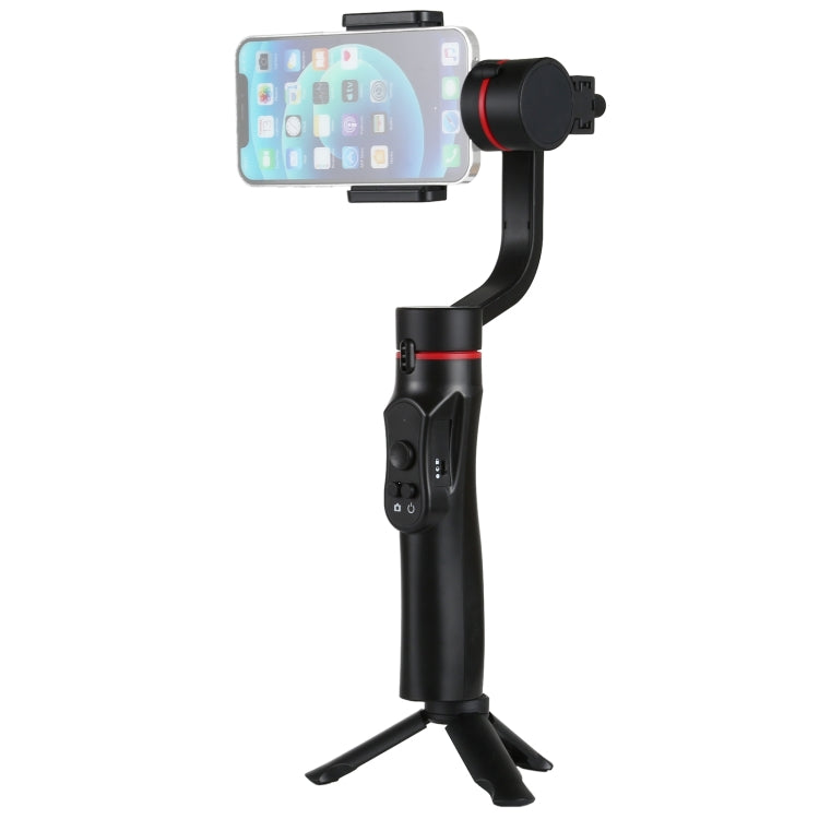 H2 Mobile Phone Stabilizer Three-Axis Anti-Shake Handheld Camera Gimbal Smart Camera Gimbal(Red)