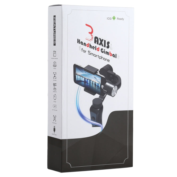 S5 Three-Axis Handheld Gimbal Mobile Phone Smart Anti-Shake Camera Panoramic Stabilizer