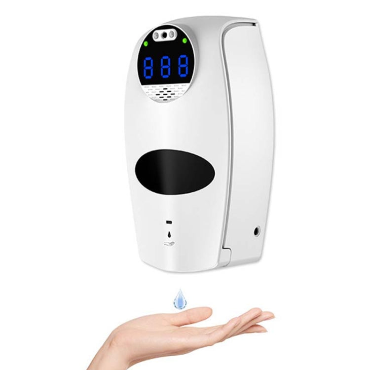 JF30 Automatic Infrared Intelligent Induction Disinfection Temperature Measurement Soap Dispenser, Product specifications: Drip Type(White)