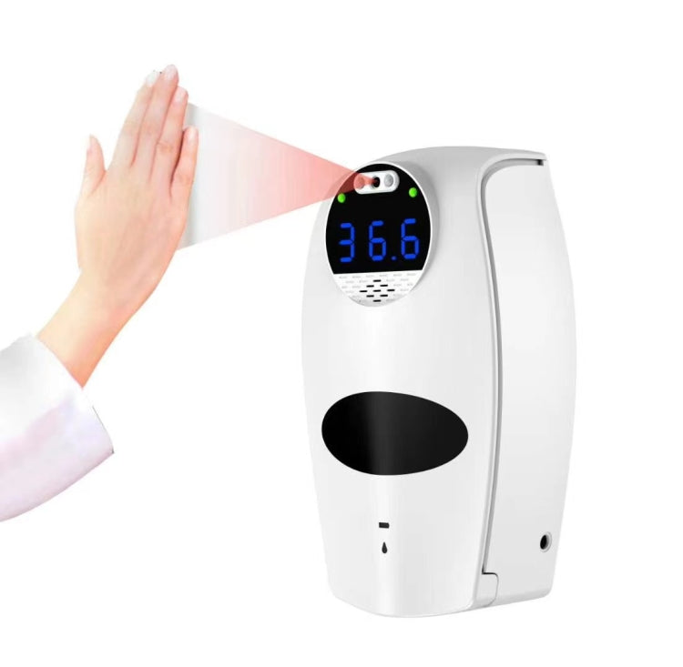 JF30 Automatic Infrared Intelligent Induction Disinfection Temperature Measurement Soap Dispenser, Product specifications: Spray Type(White)