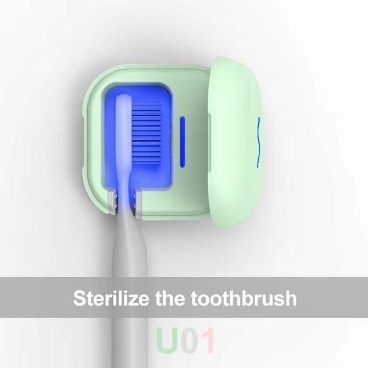 AD U01 Portable Ultraviolet Sterilization Mini Toothbrush Disinfection Box