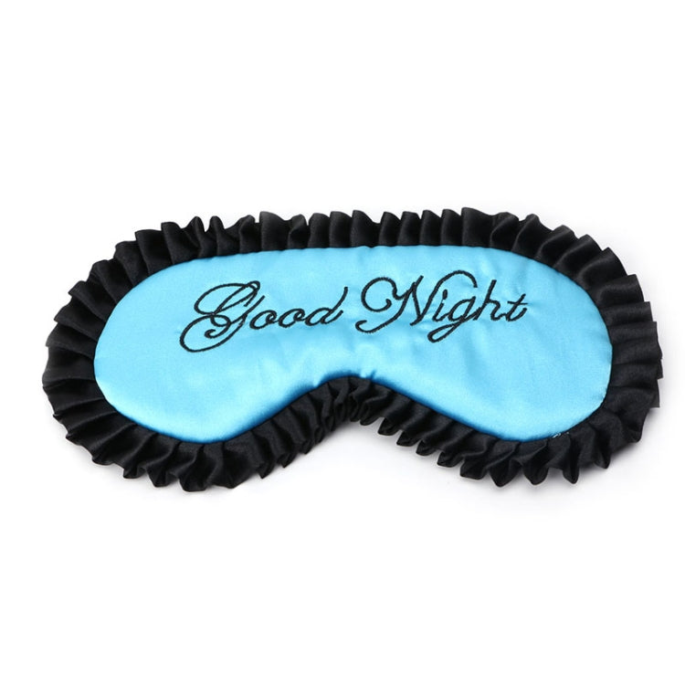 Comfortable Imitation Silk Satin Personalized Travel Sleep Mask Eye Cover