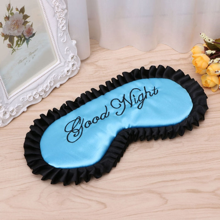 Comfortable Imitation Silk Satin Personalized Travel Sleep Mask Eye Cover