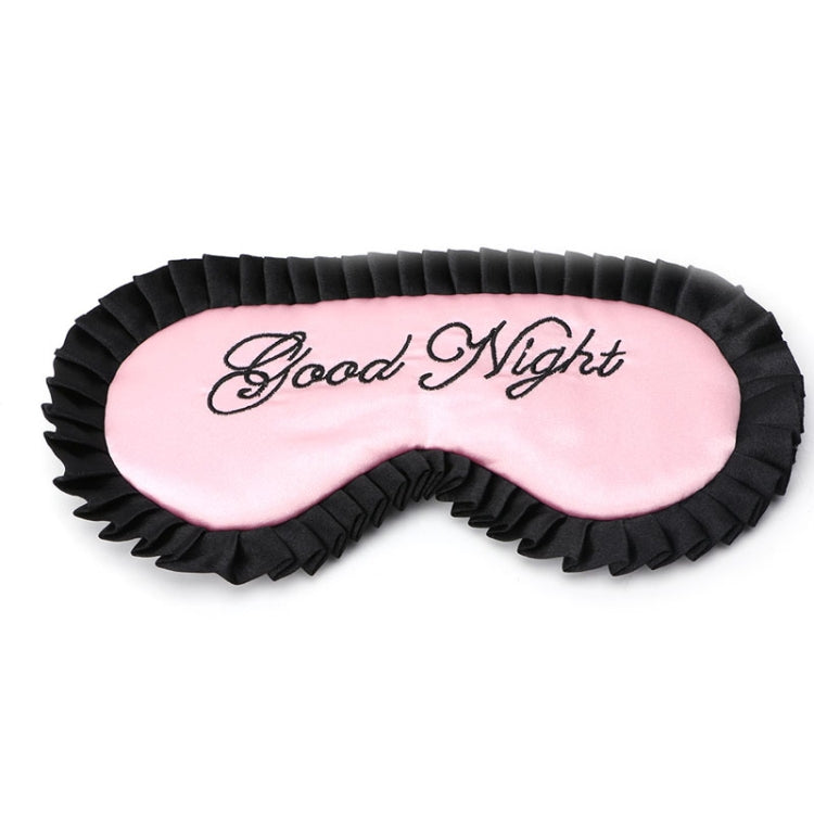 Comfortable Imitation Silk Satin Personalized Travel Sleep Mask Eye Cover