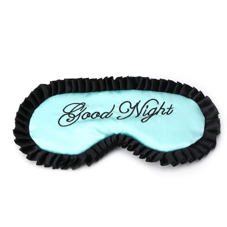 Comfortable Imitation Silk Satin Personalized Travel Sleep Mask Eye Cover