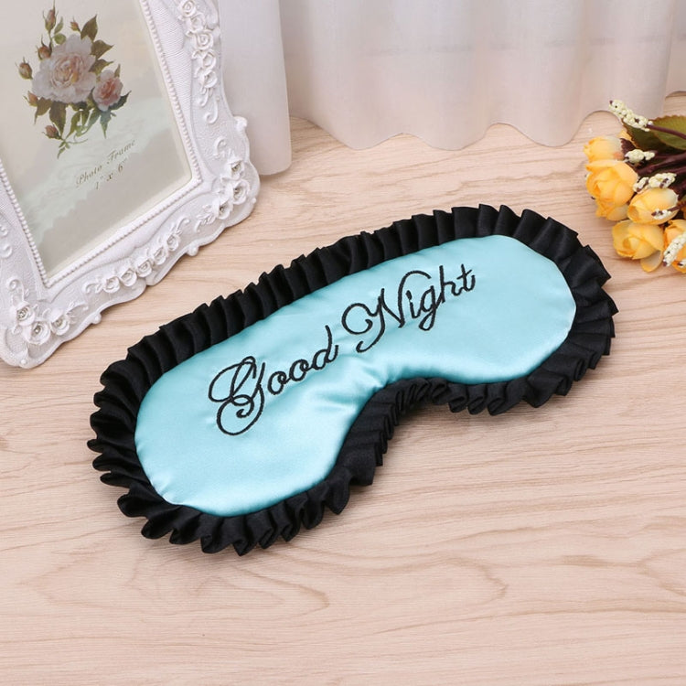 Comfortable Imitation Silk Satin Personalized Travel Sleep Mask Eye Cover