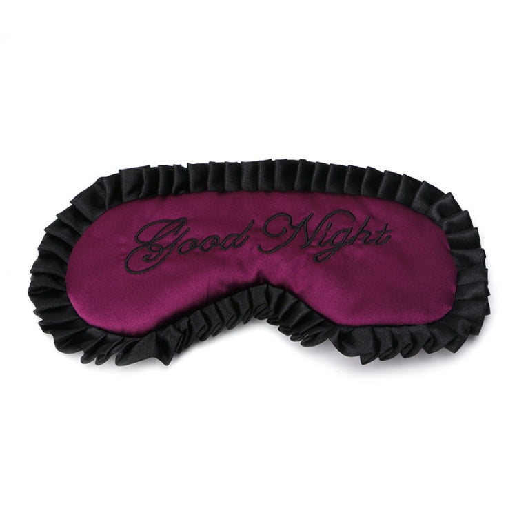 Comfortable Imitation Silk Satin Personalized Travel Sleep Mask Eye Cover