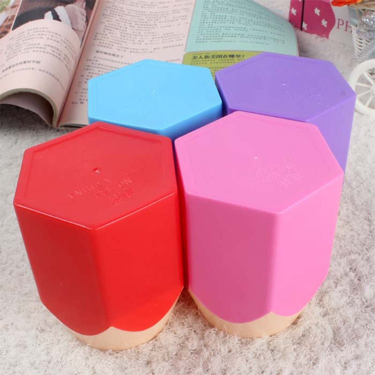 2 PCS Plastic Multifunction Pencil Shape Pen holder Removable Students Supplies Dual-Use Round Pen Holder