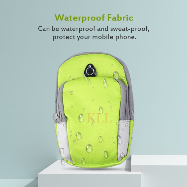 2PCS Outdoor Sports Running Armband Case Holder Waterproof Bag for smartphones below 5.5 inch