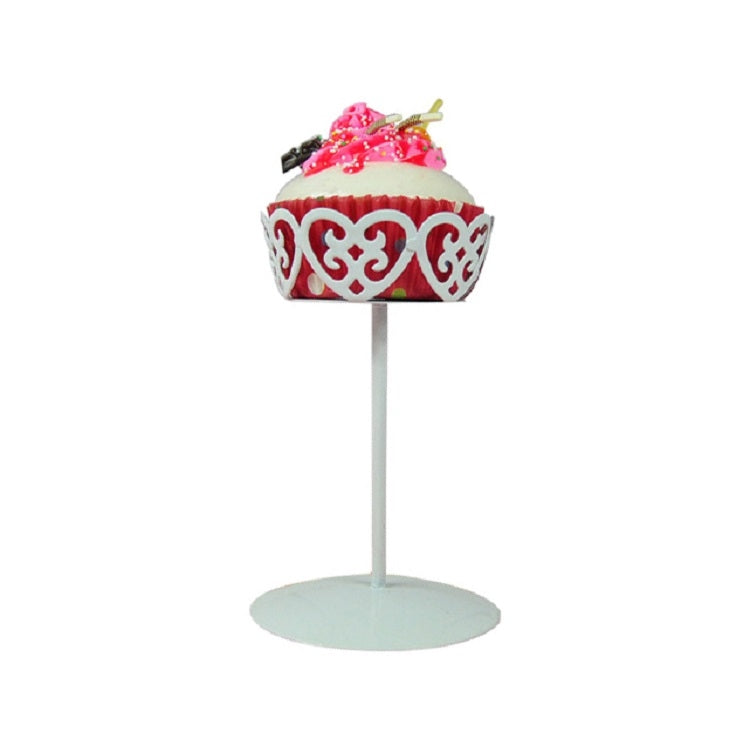 3 PCS Wrought Iron Cake Stand Dessert Holder Candle Holder Metal Decoration Ornaments