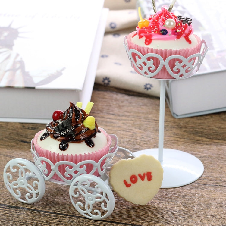 3 PCS Wrought Iron Cake Stand Dessert Holder Candle Holder Metal Decoration Ornaments