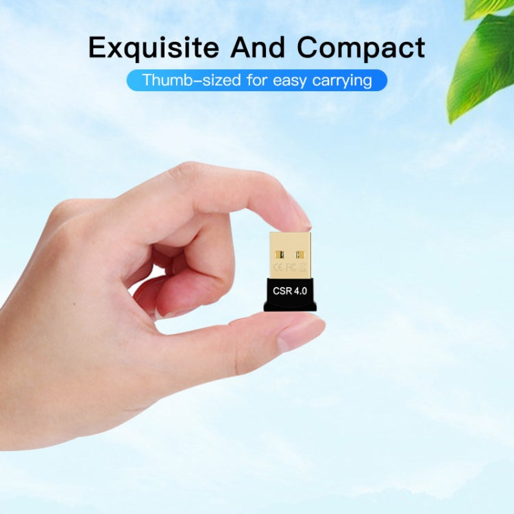 2 PCS  USB 4.0 Wireless Bluetooth Adapter Audio Receiver Transmitter