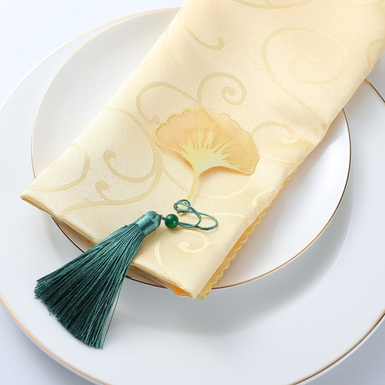 2 PCS Western Restaurant Banquet Metal Round Napkin Ring
