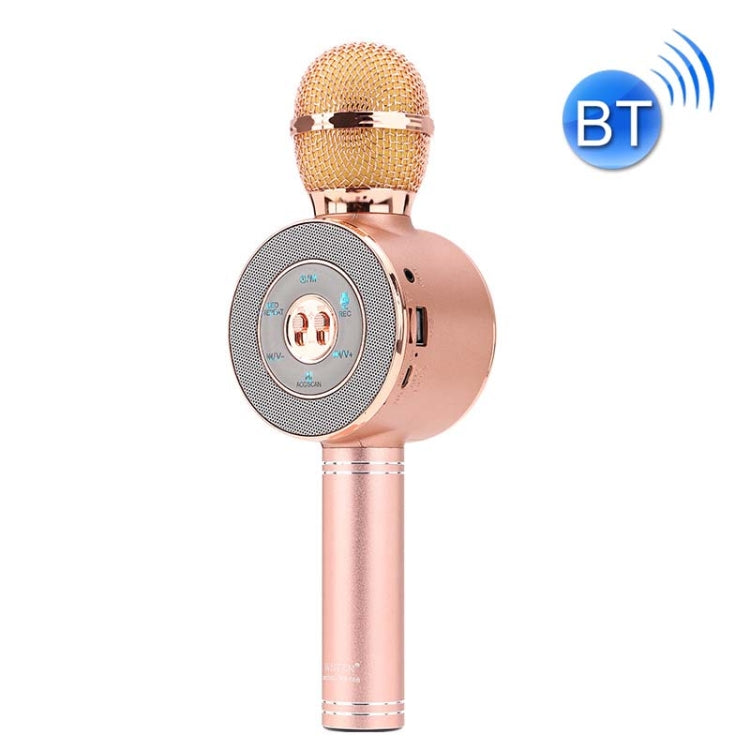 WS668 Wireless Bluetooth Microphone Mobile Phone K Song KTV Live Recording Microphone Audio