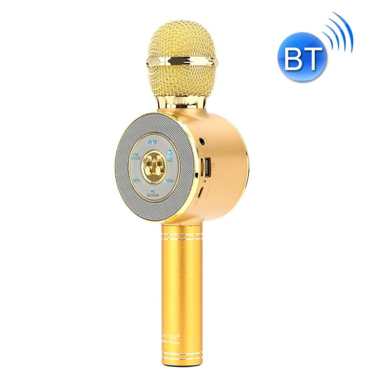 WS668 Wireless Bluetooth Microphone Mobile Phone K Song KTV Live Recording Microphone Audio