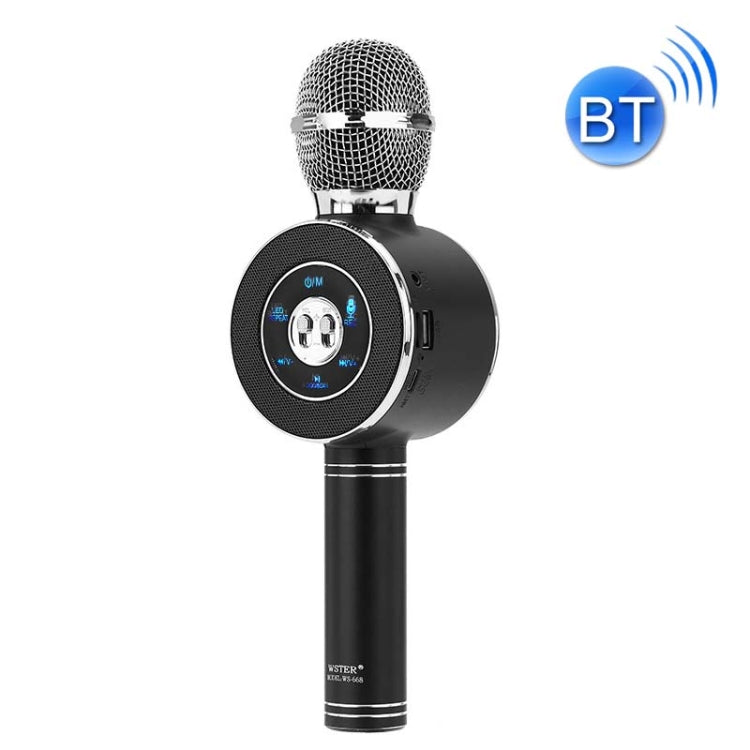 WS668 Wireless Bluetooth Microphone Mobile Phone K Song KTV Live Recording Microphone Audio