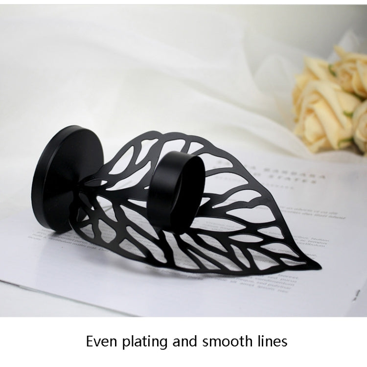 2 PCS Wrought Iron Candle Holder Living Room Desktop Decoration Ornaments