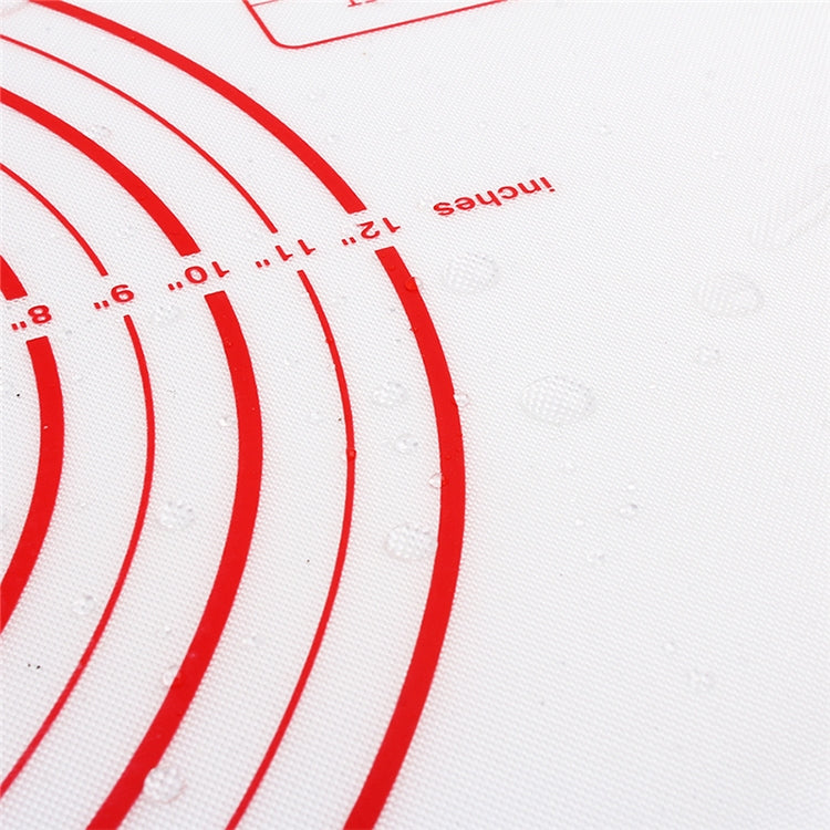 2 PCS Baking Dough Silicone Pad Non-slip Dough Pad