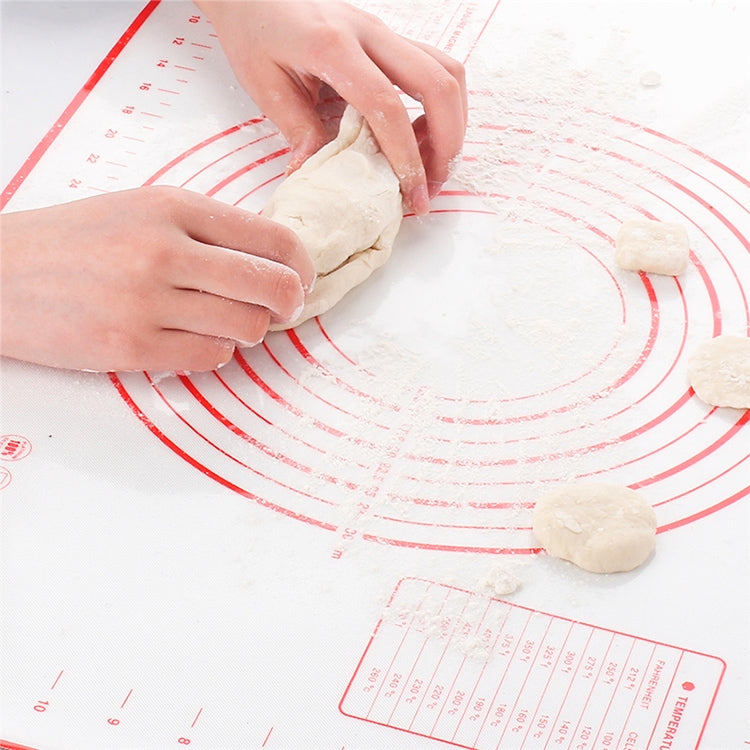 2 PCS Baking Dough Silicone Pad Non-slip Dough Pad