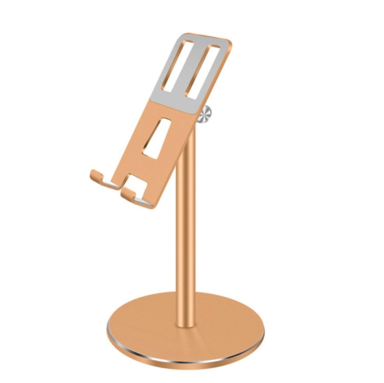 Adjustable Aluminum Alloy Tablet Mobile Phone Stand Special Desktop Stand for Live Broadcast