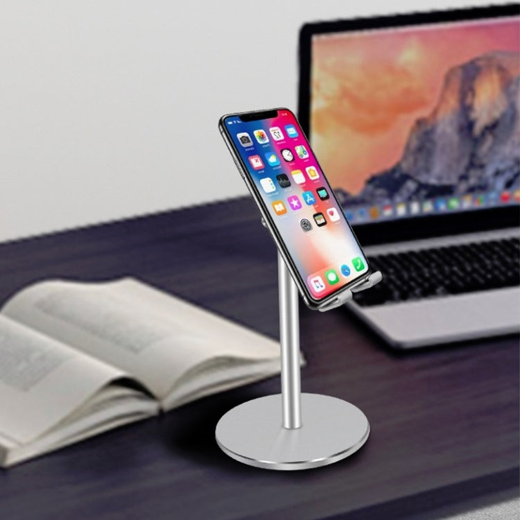 Adjustable Aluminum Alloy Tablet Mobile Phone Stand Special Desktop Stand for Live Broadcast