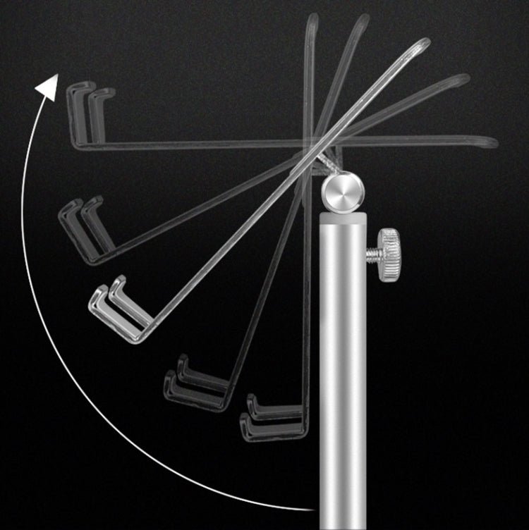 Adjustable Aluminum Alloy Tablet Mobile Phone Stand Special Desktop Stand for Live Broadcast