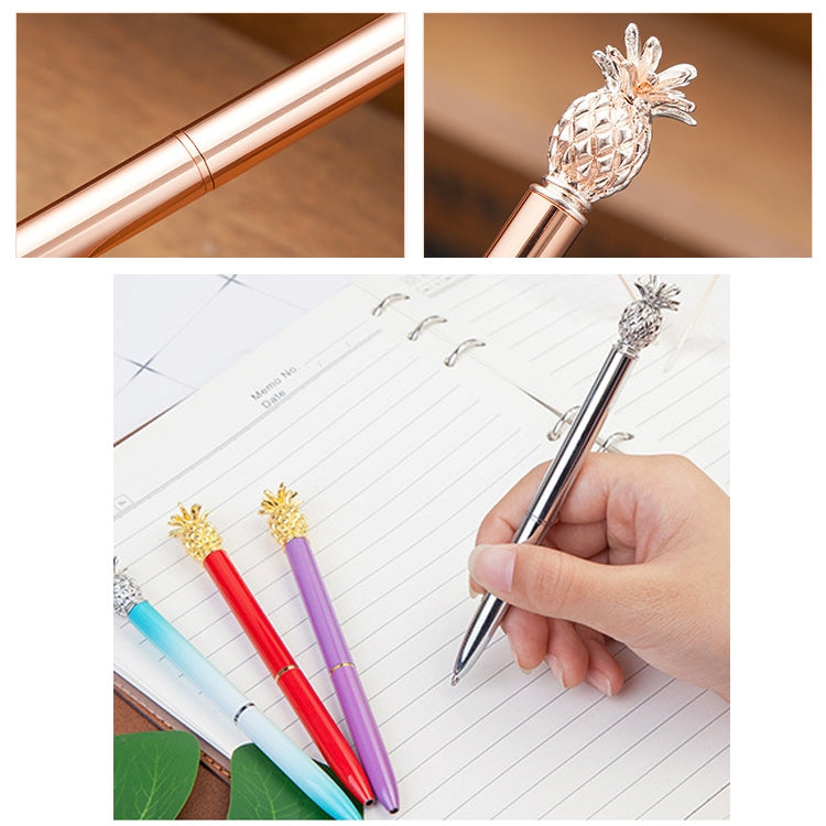 1.0mm Metal Kawaii Pineapple Ballpoint Pen