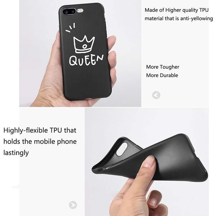 Creative Facial Expression & Gesture Soft TPU Case for iPhone 7 Plus / 8 Plus