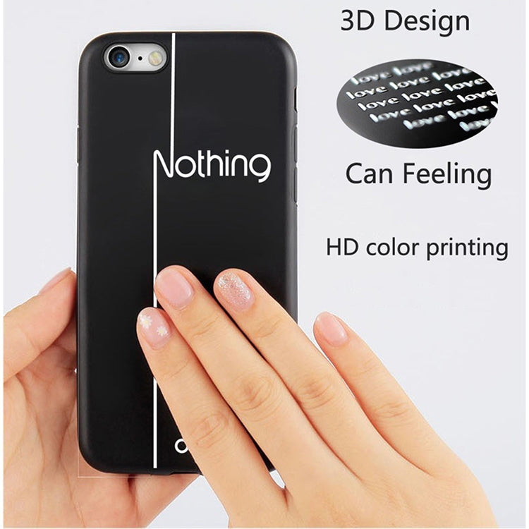 Creative Facial Expression & Gesture Soft TPU Case for iPhone 7 Plus / 8 Plus