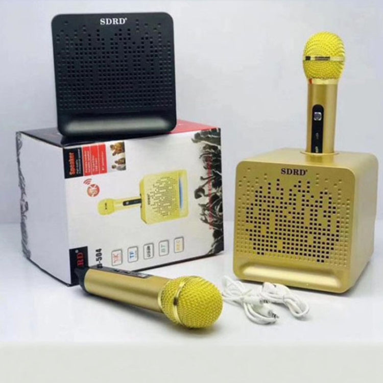SDRD SD-504 Family KTV Portable Wireless Live Microphone Speaker