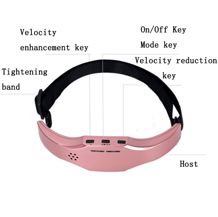 Multifunctional Wireless Charging Electric Head Sleep Massager English Packaging