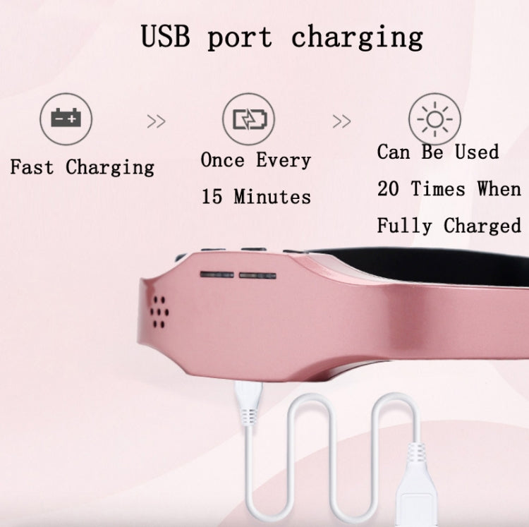 Multifunctional Wireless Charging Electric Head Sleep Massager English Packaging