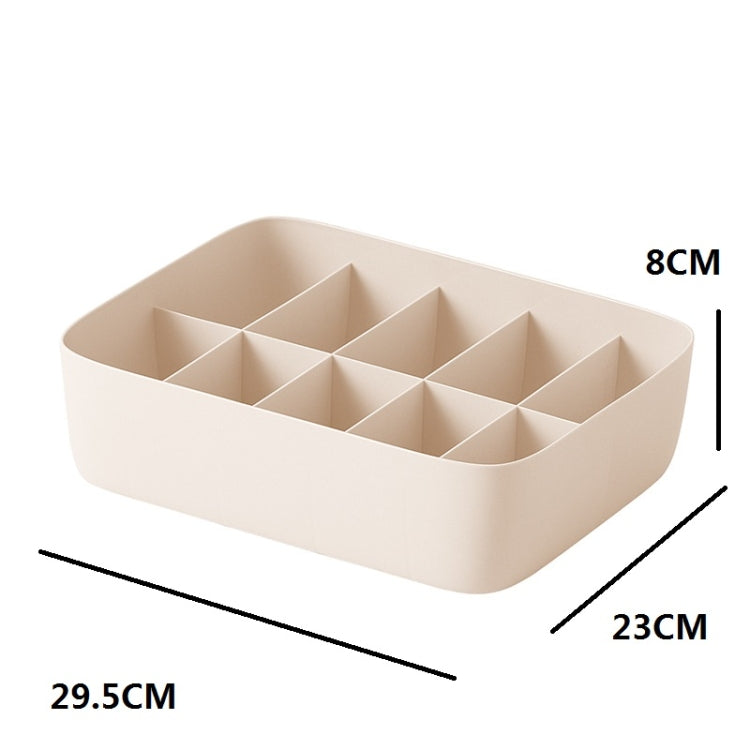 Underwear Storage Box Drawer Storage Socks Organizer 10 Cellsï¼ˆWithout Coverï¼‰