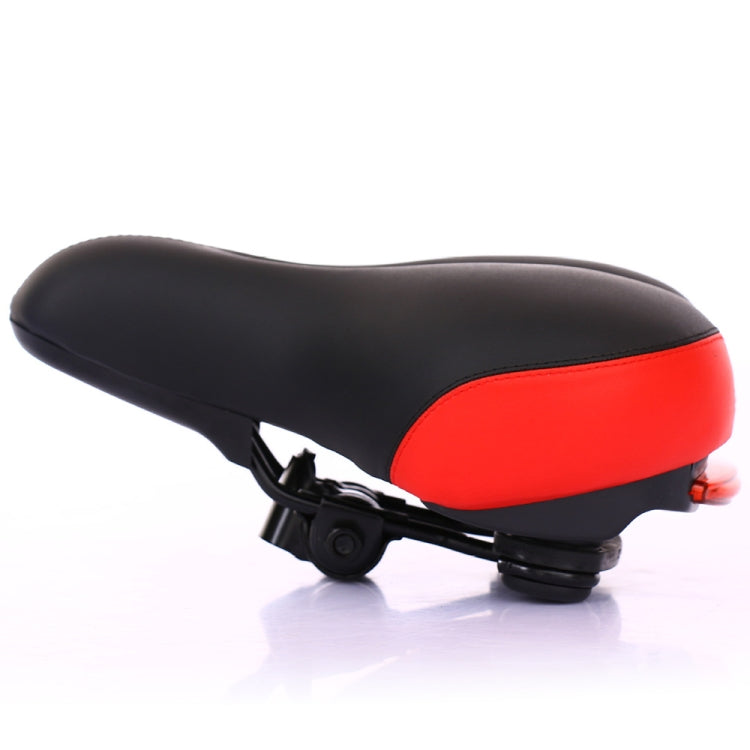 Bicycle Seat With Tail Light Bicycle Seat Comfortable Seat Cushion Riding Accessories