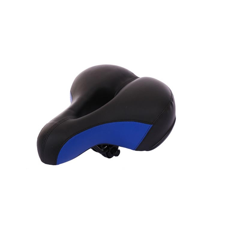 Mountain Bike Bicycle Seat Reflective Bicycle Saddle Cushion Comfortable Cushion(Blue)