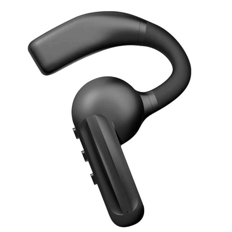 DYY-8 Bluetooth Earphone Bone Conduction Ear-hook Sports Earphone Wireless Single-Ear Car Earphone(Black)