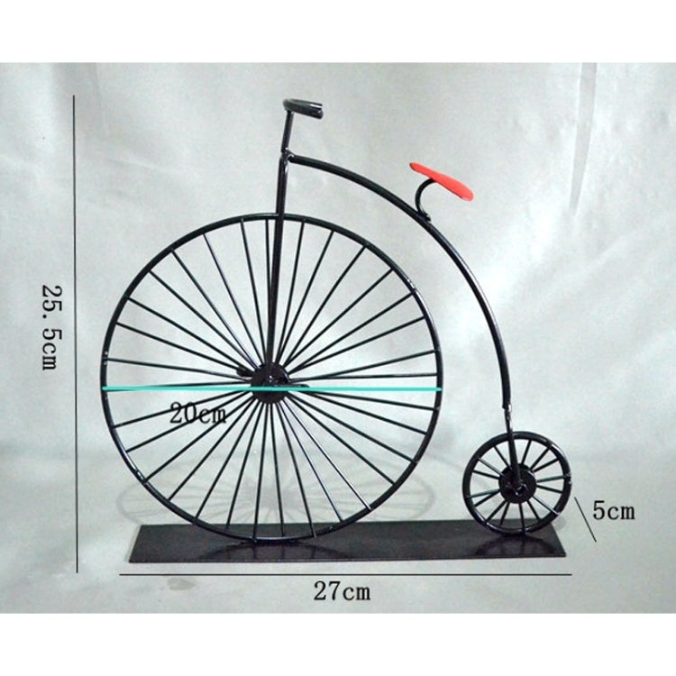 Mini Bicycle Model Ornaments Retro Vintage Cars Creative Iron Crafts