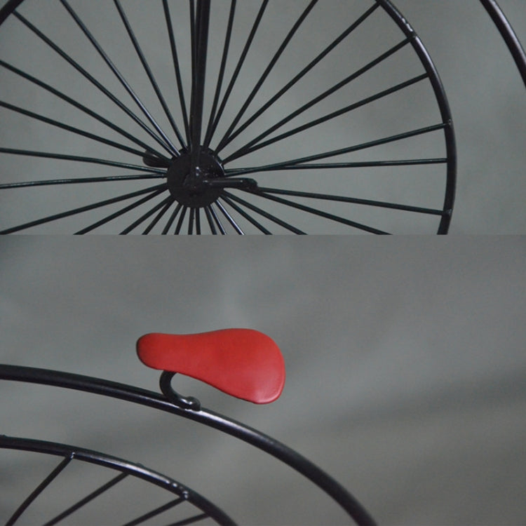 Mini Bicycle Model Ornaments Retro Vintage Cars Creative Iron Crafts