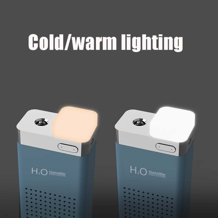 PT-932 Household Portable Night Light Wireless Humidifier without Water Tank(Blue)