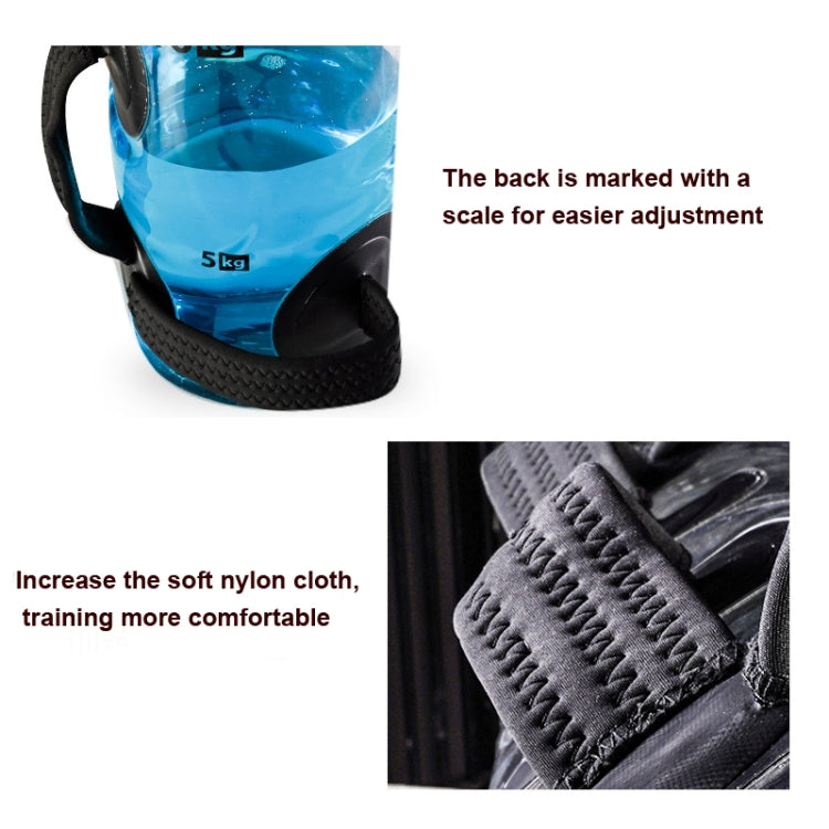 Weight-Bearing Fitness Water Bag Adjustable Water Power Bag Portable Water Injection Weightlifting Bag, Specification: 75 x 25cm (35kg)