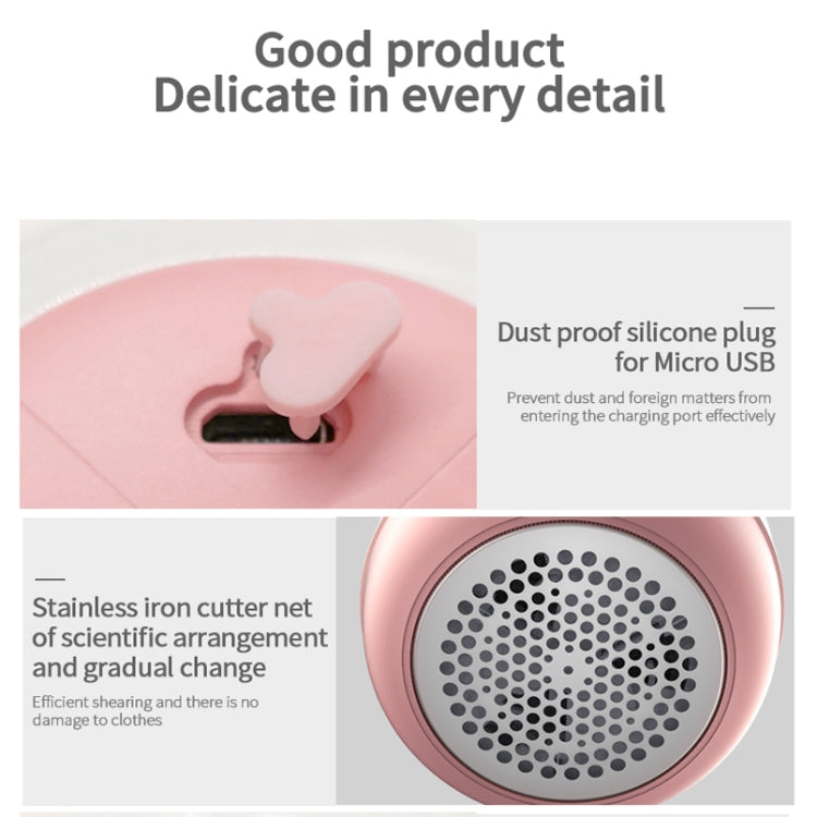 Mini Electric Hair Ball Trimmer USB Rechargeable Shaving Ball Device