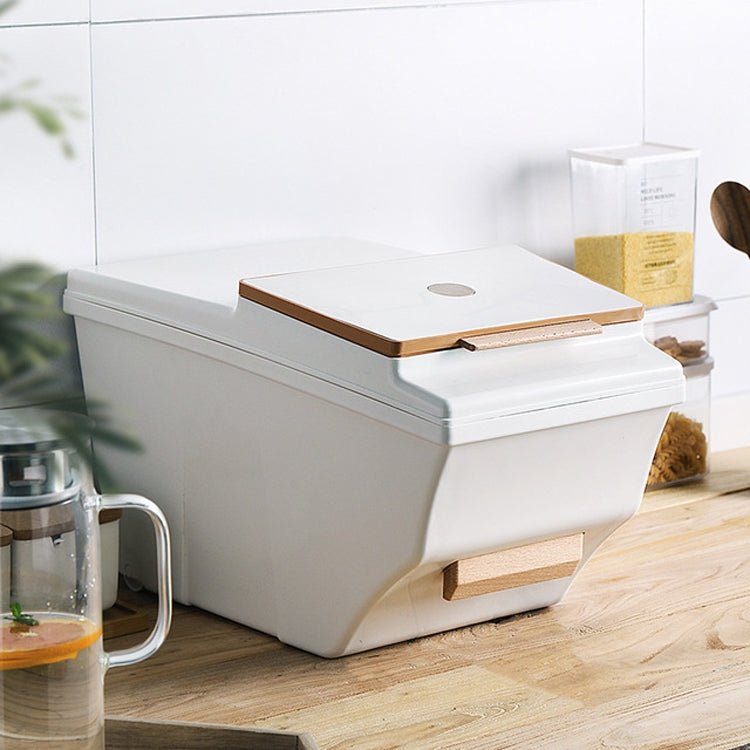 Household Insect-proof Mothproof Camphor Wood Moisture-proof Rice Noodle Storage Box 15kg Sealed Rice Cylinder Rice Barrel