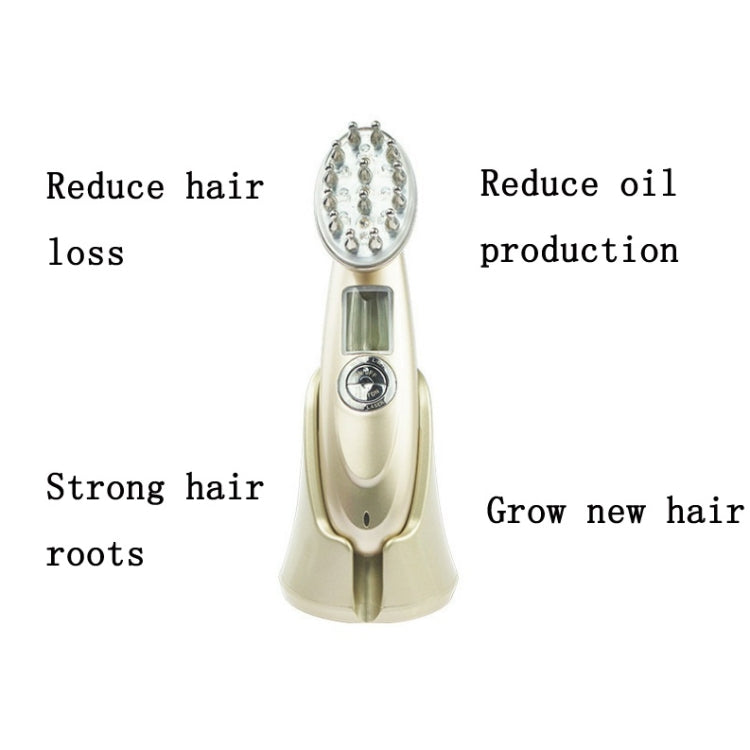 RF Hair Growth Comb Scalp Oil Control & Anti-Hair Loss Massager English Manual