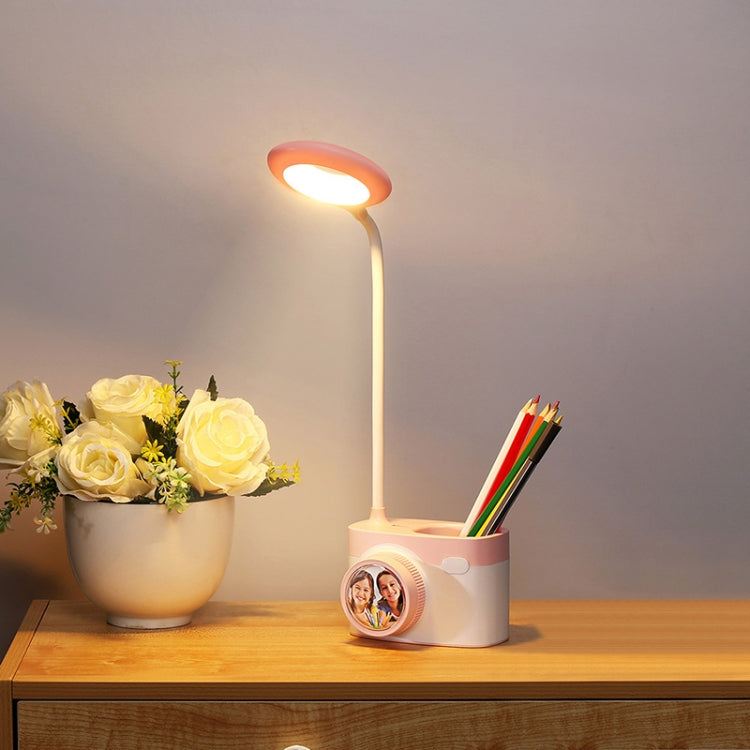 C8 Desktop LED Eye Protection Learning Multifunctional USB Camera Small Table Lamp