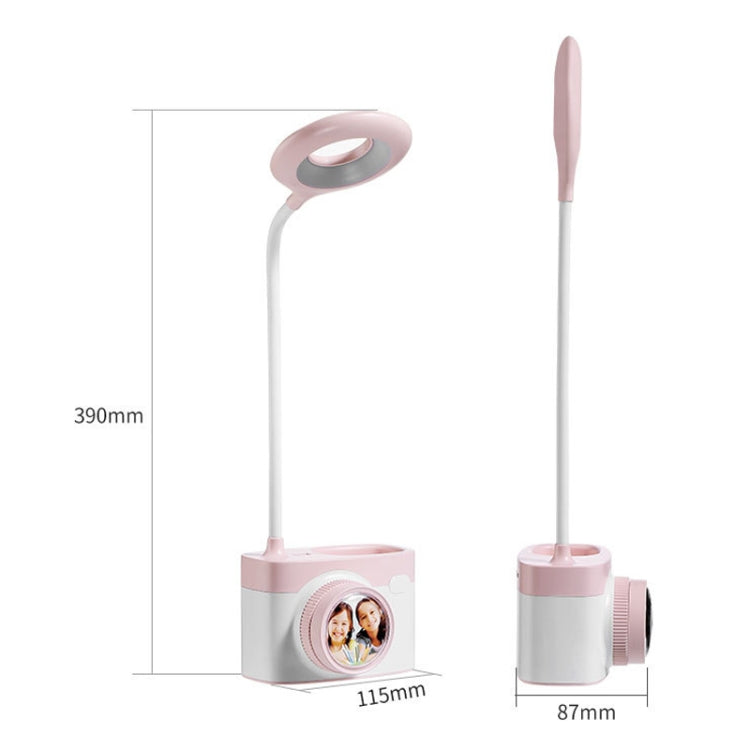 C8 Desktop LED Eye Protection Learning Multifunctional USB Camera Small Table Lamp