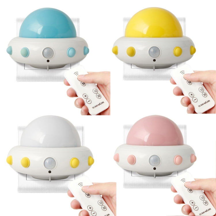 UFO Remote Control Night Light Bedside Smart Sensor LED Atmosphere Light, CN Plug