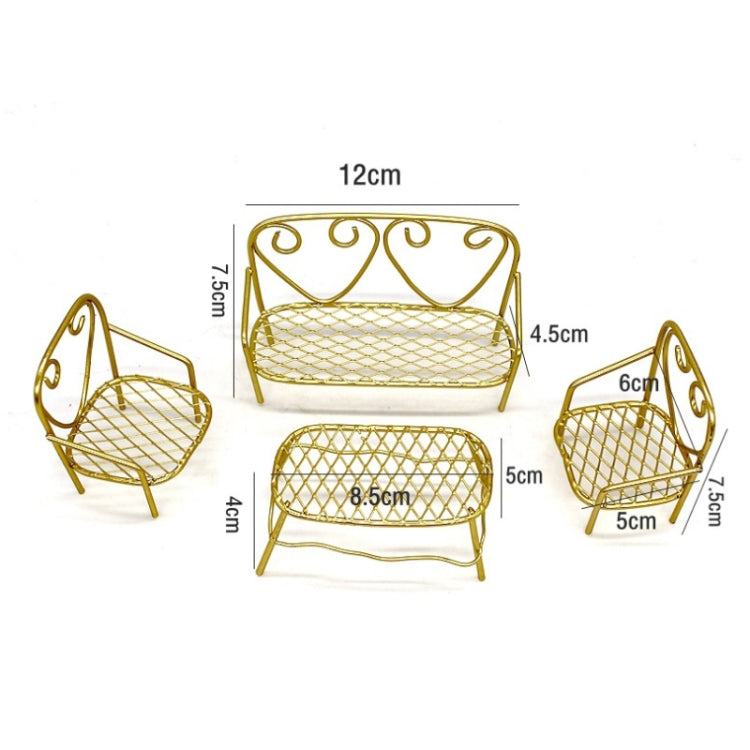 Sofa Model Candle Holder Indoor Micro Landscape DIY Decoration Creative Home Accessories